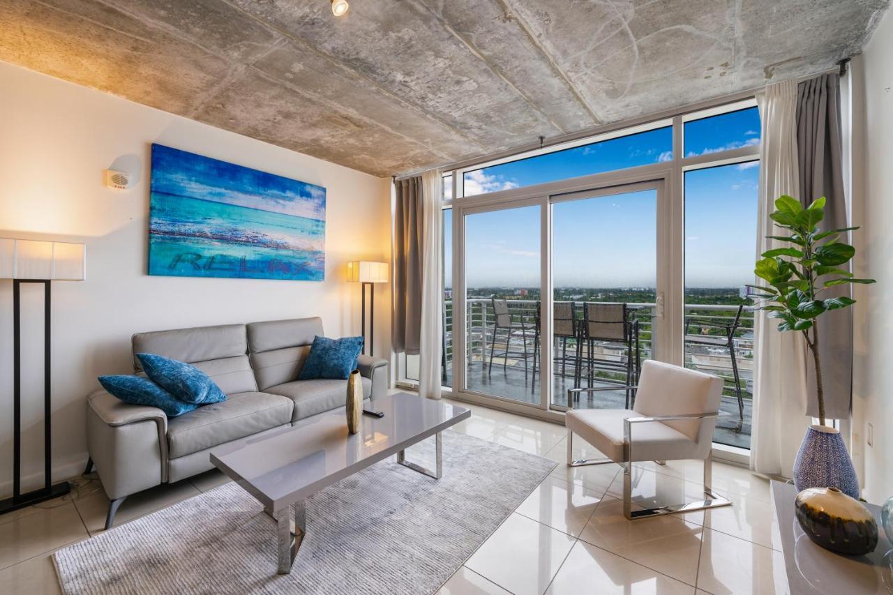 Luxury Exclusive Unit 1Br Midtown / Free Parking Miami Buitenkant foto